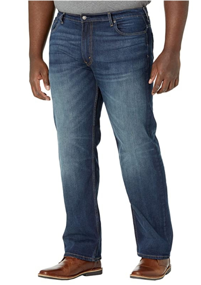 Levis 569 Big&Tall Loose Straight Blue Jeans 44W - Picture 5 of 16